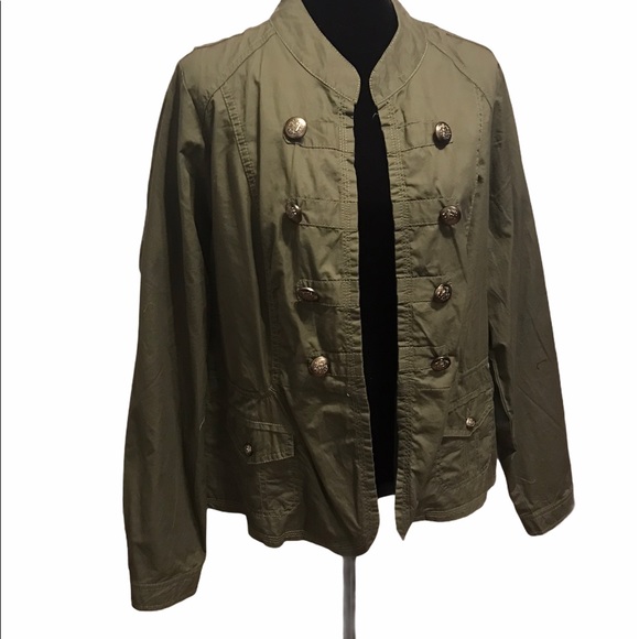 Maurices Jackets & Blazers - NWT Maurice’s plus size 2 army green jacket